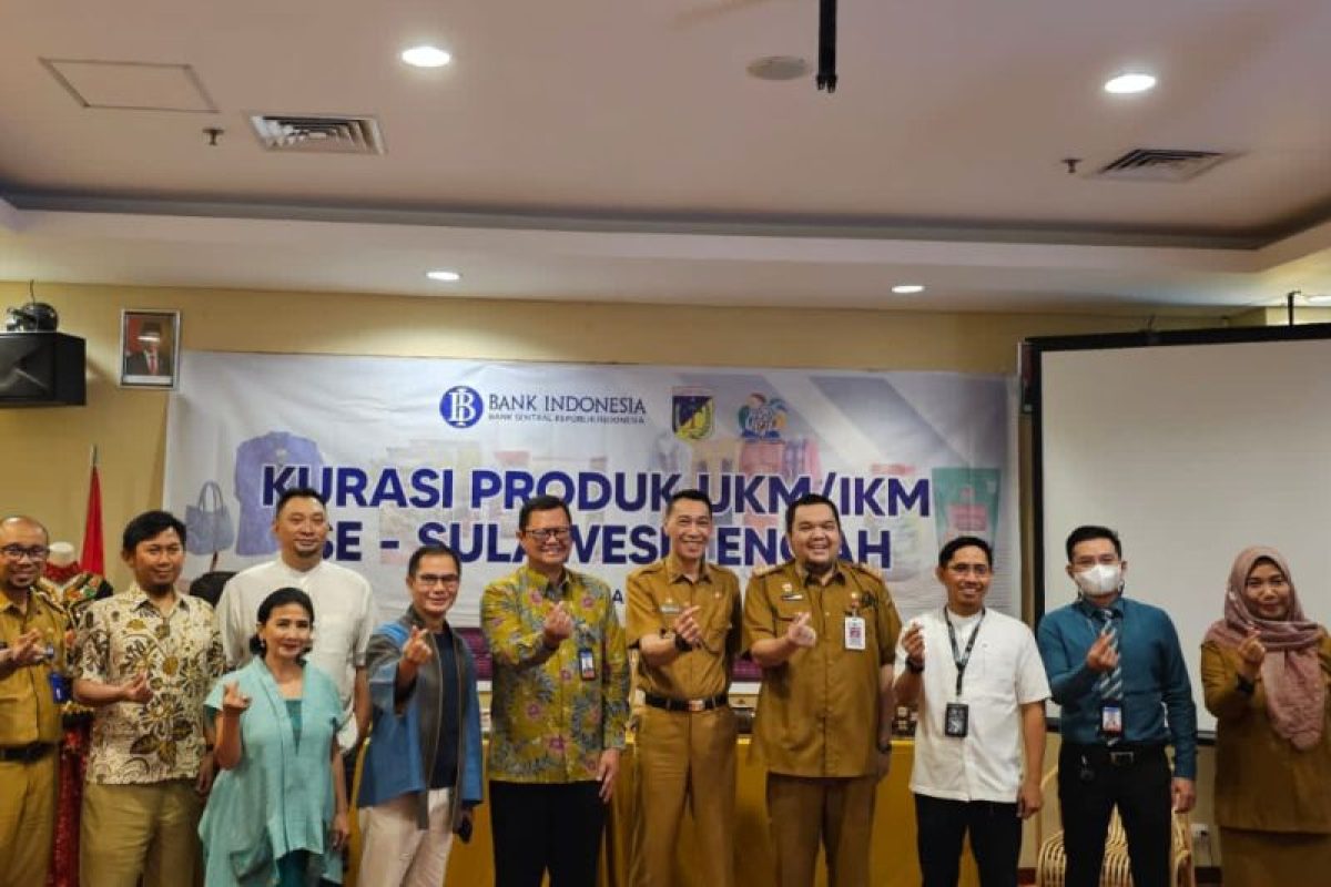 BI Kurasi UMKM Di Sulteng Angkat Produk Unggulan Ke Pasar Nasional