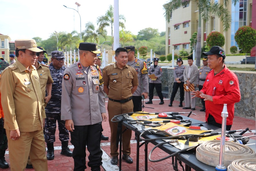 Kapolda Sulteng Perintahkan Tindak Tegas Pembakar Hutan Dan Lahan