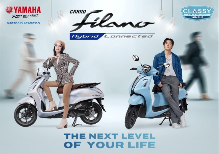 Yamaha Grand Filano Hybrid Connected Keren Dan Banyak Keunggulannya Sultengterkini