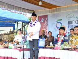Tarian Reog Ponorogo Sambut Kedatangan Gubernur Sulteng di HUT ke 50 Tinombala Raya Parimo