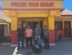 Pria Ini Ditangkap Polisi Palu Barat Usai Curi Tas Wanita, Kerugian Rp2,9 Juta