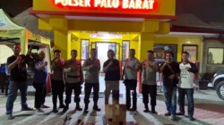 Polisi Palu Barat Ringkus Residivis Penganiayaan, Sita Senapan Angin dan Parang