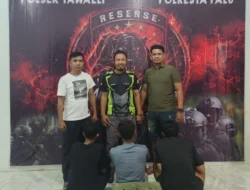 Polisi Bekuk Tiga Tersangka Kasus Pencurian di Tawaeli