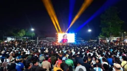 Ribuan Warga Padati Nobar Final Piala Dunia 2026 di Lapangan Vatulemo Palu