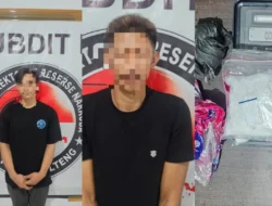 Polda Sulteng Tangkap Dua Pria di Tondo Palu Terlibat Narkoba