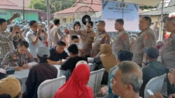 Ribuan Warga Serbu Bakti Kesehatan Polri di Palu, Polda Sulteng Bagikan 1.300 Paket Sembako