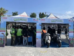 AJM Rayakan Kemerdekaan RI Bersama 100 Pengemudi Ojol di Palu dan Kenalkan Gear Ultima